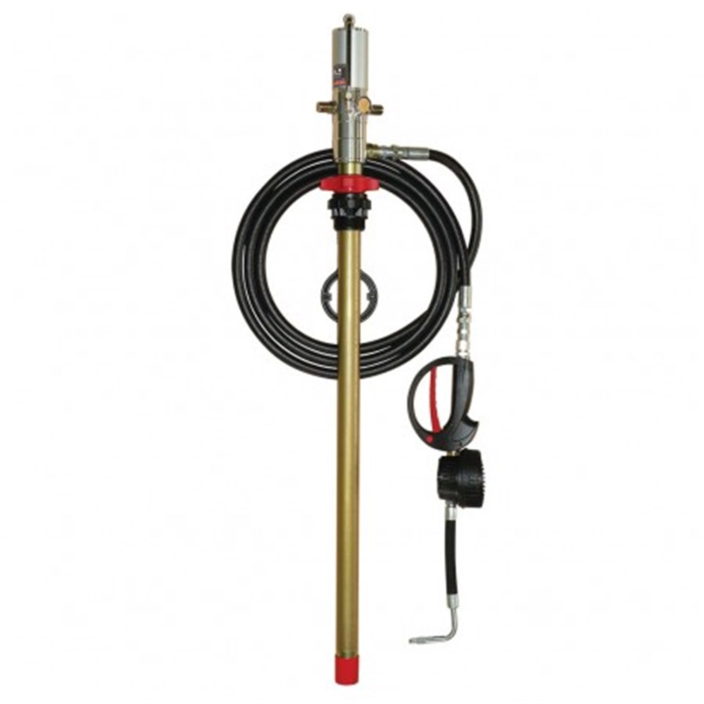 RAASM 205L Oil Distribution Kits - 205L Oil Distrbution Kit, RAASM 3:1 Pump, 4m x 1/2'' Connection Hose, Metered Oil Gun