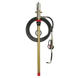 RAASM 205L Oil Distribution Kits - 205L Oil Distrbution Kit, RAASM 3:1 Pump, 4m x 1/2'' Connection Hose, Manual Oil Gun