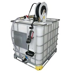 RAASM Top Mounted IBC Kit - RAASM 3:1 Ratio Top Mounted IBC Hose Reel Kit with Metered Gun