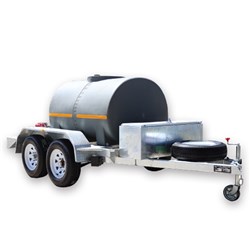 FUELTRANS Single Skin Diesel Fuel Trailer - 2000L