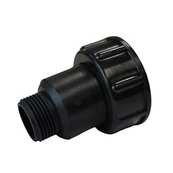 IBC Adapter With Swiveling Hose Tail