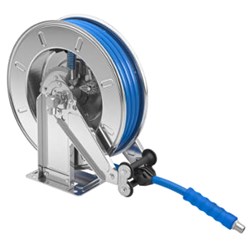 ULTRAFLO VX Series SS High Pressure Hot Wash Hose Reel Bare (15m x 3/4" ID Capacity)