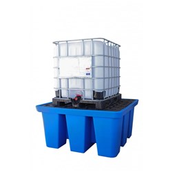 ULTRAFLO LL Series 1000L Single IBC Spill Pallet