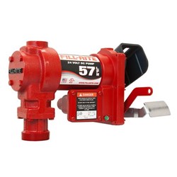 Fillrite Heavy Duty Refuelling Kit - 12V DC 57L/Min Pump Kit, 3.6M Hose & Manual Nozzle