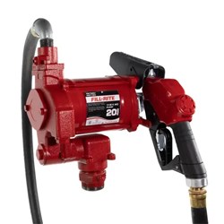 Fillrite Heavy Duty Refueling Kit - 240V AC 76L/Min Pump Kit, 3.6M Hose & Auto Nozzle