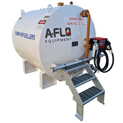 Farm Refueller Single Skin Diesel Fuel Tank - 17500L