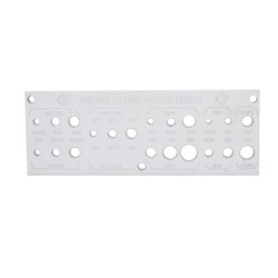 Grease Fitting Thread Tester Tool