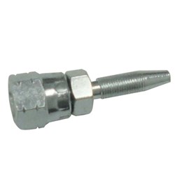Stainless Steel JIC Reusable Hose End for 8.3mm Hose - Straight
