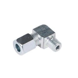 90  M10/1 x 6mm Tube Compression Fitting