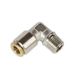 Push In Connector Elbow 90  M10/1 x 6mm Tube Fitting