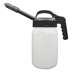 LUBESMART 3 Litre Oil Jug with Black Mini Spout Lid