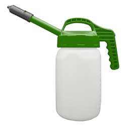 LUBESMART 3 Litre Oil Jug with Green Mini Spout Lid