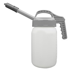 LUBESMART 3 Litre Oil Jug with Grey Mini Spout Lid