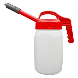 LUBESMART 3 Litre Oil Jug with Red Mini Spout Lid