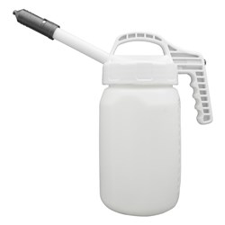 LUBESMART 3 Litre Oil Jug with White Mini Spout Lid