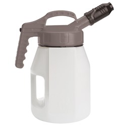 OILSAFE 5L Oil Jug w/ Grey Stumpy Spout
